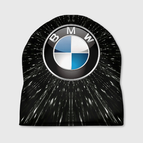 Шапка 3D с принтом БМВ эмблема, автомобильная тема в Тюмени, 100% полиэстер | универсальный размер, печать по всей поверхности изделия | 