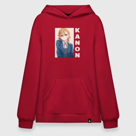 Худи SuperOversize хлопок с принтом Sweet Kanon Shibuya   Love Live Superstar в Екатеринбурге, 70% хлопок, 30% полиэстер, мягкий начес внутри | карман-кенгуру, эластичная резинка на манжетах и по нижней кромке, двухслойный капюшон
 | 