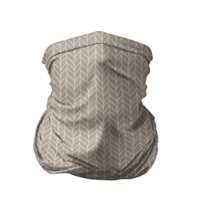 Бандана-труба 3D с принтом Минималистичный вязаный узор в Санкт-Петербурге, 100% полиэстер, ткань с особыми свойствами — Activecool | плотность 150‒180 г/м2; хорошо тянется, но сохраняет форму | 