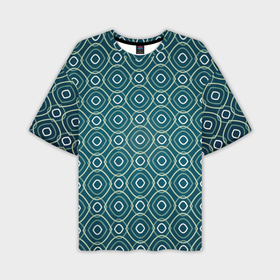 Мужская футболка OVERSIZE 3D с принтом Светло зелёная текстура в Санкт-Петербурге,  |  | 