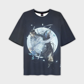 Мужская футболка oversize 3D с принтом Ванцзи Усянь и Луна   Магистр дьявольского культа в Санкт-Петербурге,  |  | Тематика изображения на принте: 