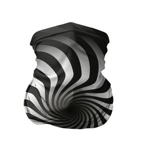 Бандана-труба 3D с принтом Объёмная спираль   оптическая иллюзия в Курске, 100% полиэстер, ткань с особыми свойствами — Activecool | плотность 150‒180 г/м2; хорошо тянется, но сохраняет форму | 