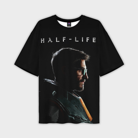 Мужская футболка OVERSIZE 3D с принтом Gordon   half life в Курске,  |  | 
