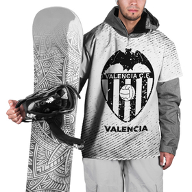 Накидка на куртку 3D с принтом Valencia с потертостями на светлом фоне в Санкт-Петербурге, 100% полиэстер |  | Тематика изображения на принте: 