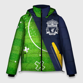 Мужская зимняя куртка 3D с принтом Liverpool football field в Тюмени, верх — 100% полиэстер; подкладка — 100% полиэстер; утеплитель — 100% полиэстер | длина ниже бедра, свободный силуэт Оверсайз. Есть воротник-стойка, отстегивающийся капюшон и ветрозащитная планка. 

Боковые карманы с листочкой на кнопках и внутренний карман на молнии. | Тематика изображения на принте: 
