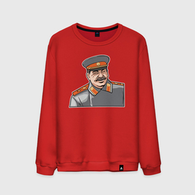 Мужской свитшот хлопок с принтом Товарищ Сталин смеётся в Екатеринбурге, 100% хлопок |  | 
