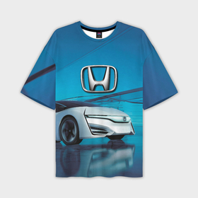Мужская футболка OVERSIZE 3D с принтом Honda concept   Japan в Тюмени,  |  | 
