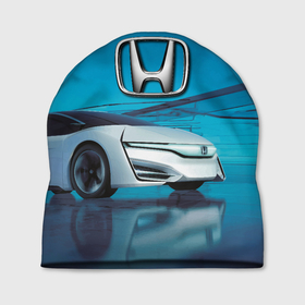 Шапка 3D с принтом Honda concept   Japan в Белгороде, 100% полиэстер | универсальный размер, печать по всей поверхности изделия | 