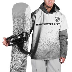 Накидка на куртку 3D с принтом Manchester City sport на светлом фоне: символ сверху в Новосибирске, 100% полиэстер |  | Тематика изображения на принте: 