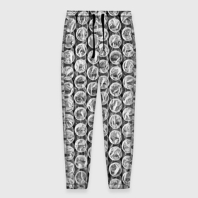 Мужские брюки 3D с принтом Пупырка   текстура в Тюмени, 100% полиэстер | манжеты по низу, эластичный пояс регулируется шнурком, по бокам два кармана без застежек, внутренняя часть кармана из мелкой сетки | Тематика изображения на принте: 