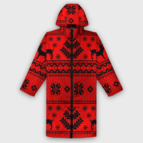 Дождевик унисекс 3D с принтом happy new year, black deer в городе Новоалтайск,  |  | 