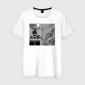 Мужская футболка хлопок с принтом Griffith Eclipse , 100% хлопок | прямой крой, круглый вырез горловины, длина до линии бедер, слегка спущенное плечо. | 