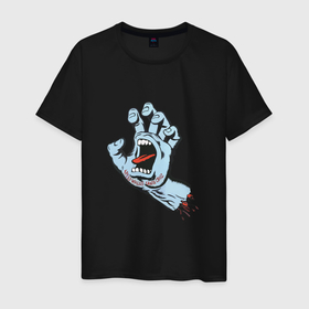 Мужская футболка хлопок с принтом Зловещие мертвецы в Кировске, 100% хлопок | прямой крой, круглый вырез горловины, длина до линии бедер, слегка спущенное плечо. | 