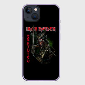 Чехол для iPhone 14 Plus с принтом Iron Maiden Senjutsu samurai в Белгороде,  |  | Тематика изображения на принте: 