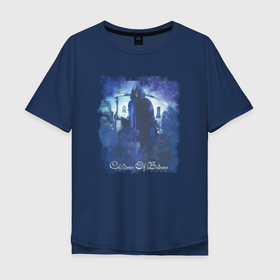 Мужская футболка хлопок Oversize с принтом Children Of Bodom Follow The Reaper в Петрозаводске, 100% хлопок | свободный крой, круглый ворот, “спинка” длиннее передней части | 