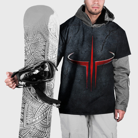 Накидка на куртку 3D с принтом Quake 3 arena в Тюмени, 100% полиэстер |  | 