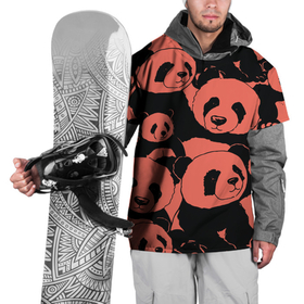 Накидка на куртку 3D с принтом С красными пандами в Петрозаводске, 100% полиэстер |  | Тематика изображения на принте: 