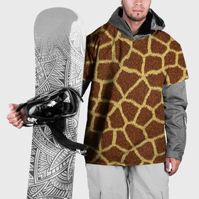 Накидка на куртку 3D с принтом Текстура жирафа в Курске, 100% полиэстер |  | Тематика изображения на принте: 