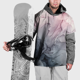 Накидка на куртку 3D с принтом Абстракция акварель мрамор в Новосибирске, 100% полиэстер |  | Тематика изображения на принте: 