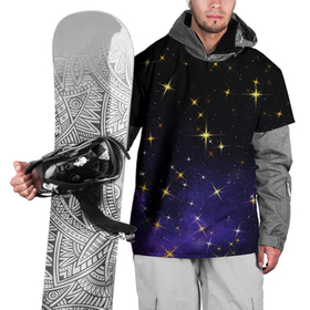 Накидка на куртку 3D с принтом Сияющие звёзды вселенной в Санкт-Петербурге, 100% полиэстер |  | Тематика изображения на принте: 
