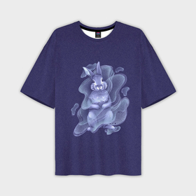 Мужская футболка OVERSIZE 3D с принтом Год Голубого водяного кролика 2023 ,  |  | Тематика изображения на принте: 