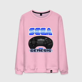 Мужской свитшот хлопок с принтом Sega genesis joystick , 100% хлопок |  | 
