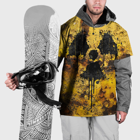 Накидка на куртку 3D с принтом Rusty radiation в Белгороде, 100% полиэстер |  | Тематика изображения на принте: 