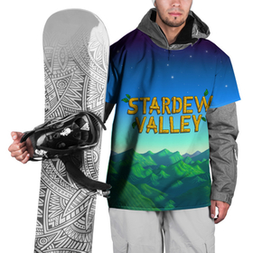 Накидка на куртку 3D с принтом Горы Stardew Valley в Курске, 100% полиэстер |  | Тематика изображения на принте: 
