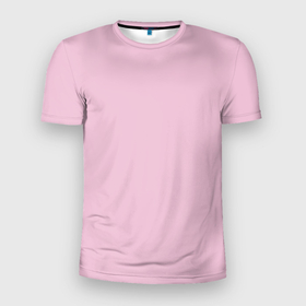 Мужская футболка 3D Slim с принтом Розовый радуга в Кировске, 100% полиэстер с улучшенными характеристиками | приталенный силуэт, круглая горловина, широкие плечи, сужается к линии бедра | 