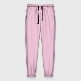 Мужские брюки 3D с принтом Розовый радуга в Курске, 100% полиэстер | манжеты по низу, эластичный пояс регулируется шнурком, по бокам два кармана без застежек, внутренняя часть кармана из мелкой сетки | 