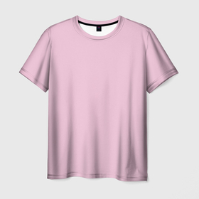 Мужская футболка 3D с принтом Розовый радуга в Курске, 100% полиэфир | прямой крой, круглый вырез горловины, длина до линии бедер | 