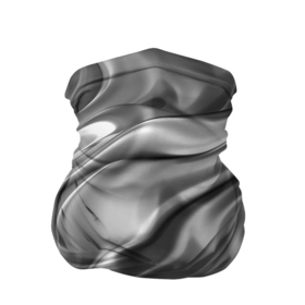 Бандана-труба 3D с принтом Плавленное серебро , 100% полиэстер, ткань с особыми свойствами — Activecool | плотность 150‒180 г/м2; хорошо тянется, но сохраняет форму | 