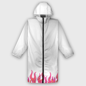 Дождевик унисекс 3D Розовые языки огня: в Ухте,  |  |