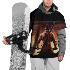 Накидка на куртку 3D с принтом Sekiro: Shadows Die Twice в Кировске, 100% полиэстер |  | Тематика изображения на принте: 