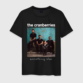 Мужская футболка хлопок с принтом The Cranberries rock в Белгороде, 100% хлопок | прямой крой, круглый вырез горловины, длина до линии бедер, слегка спущенное плечо. | 