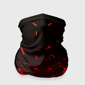 Бандана-труба 3D с принтом Красный огонь в Екатеринбурге, 100% полиэстер, ткань с особыми свойствами — Activecool | плотность 150‒180 г/м2; хорошо тянется, но сохраняет форму | 