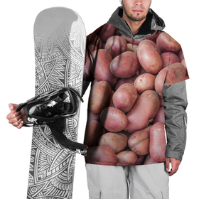 Накидка на куртку 3D с принтом Картофельные клубни в Петрозаводске, 100% полиэстер |  | Тематика изображения на принте: 