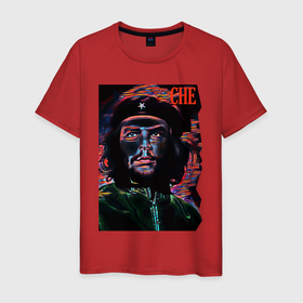 Мужская футболка хлопок с принтом Эрнесто Че Гевара   cool dude в Белгороде, 100% хлопок | прямой крой, круглый вырез горловины, длина до линии бедер, слегка спущенное плечо. | 