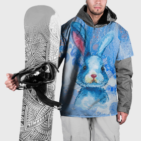 Накидка на куртку 3D с принтом Водяной заяц в Белгороде, 100% полиэстер |  | Тематика изображения на принте: 