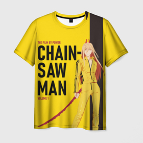 Мужская футболка 3D с принтом Пауэр пародия на Убить Билла в Курске, 100% полиэфир | прямой крой, круглый вырез горловины, длина до линии бедер | 