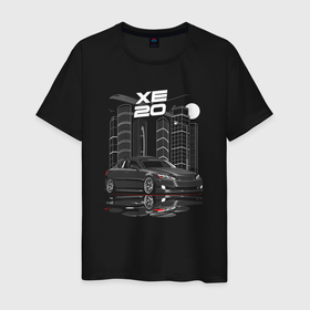 Мужская футболка хлопок с принтом Second Generation Lexus IS , 100% хлопок | прямой крой, круглый вырез горловины, длина до линии бедер, слегка спущенное плечо. | Тематика изображения на принте: 