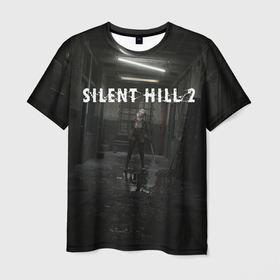 Мужская футболка 3D с принтом Sailent hill 2 ремейк в Петрозаводске, 100% полиэфир | прямой крой, круглый вырез горловины, длина до линии бедер | 