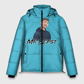 Мужская зимняя куртка 3D с принтом MrBeast Jimmy   Full Print в Новосибирске, верх — 100% полиэстер; подкладка — 100% полиэстер; утеплитель — 100% полиэстер | длина ниже бедра, свободный силуэт Оверсайз. Есть воротник-стойка, отстегивающийся капюшон и ветрозащитная планка. 

Боковые карманы с листочкой на кнопках и внутренний карман на молнии. | 