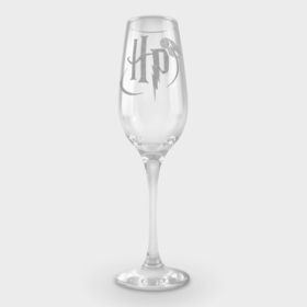 Фужер для шампанского с принтом HP   Harry Potter в Тюмени,  |  | Тематика изображения на принте: 