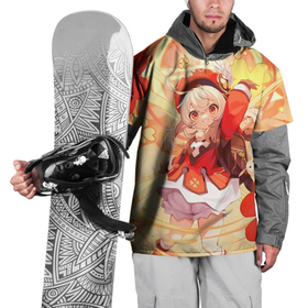 Накидка на куртку 3D с принтом Genshin Impact   Klee в Екатеринбурге, 100% полиэстер |  | 