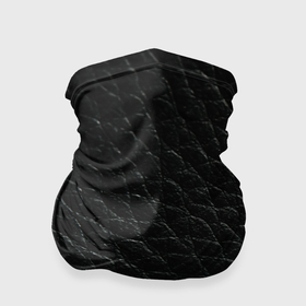 Бандана-труба 3D с принтом Кожа в черном цвете в Белгороде, 100% полиэстер, ткань с особыми свойствами — Activecool | плотность 150‒180 г/м2; хорошо тянется, но сохраняет форму | 