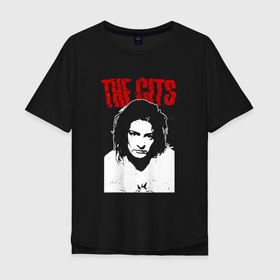 Мужская футболка хлопок Oversize с принтом The gits панк рок группа в Екатеринбурге, 100% хлопок | свободный крой, круглый ворот, “спинка” длиннее передней части | 