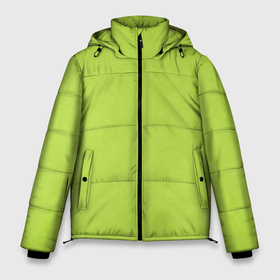 Мужская зимняя куртка 3D с принтом Текстурированный ярко зеленый салатовый в Петрозаводске, верх — 100% полиэстер; подкладка — 100% полиэстер; утеплитель — 100% полиэстер | длина ниже бедра, свободный силуэт Оверсайз. Есть воротник-стойка, отстегивающийся капюшон и ветрозащитная планка. 

Боковые карманы с листочкой на кнопках и внутренний карман на молнии. | 