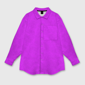 Мужская рубашка oversize 3D с принтом Неоновый розово сиреневый текстурированный в Петрозаводске,  |  | 
