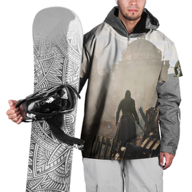 Накидка на куртку 3D с принтом Революция ассасинов в Петрозаводске, 100% полиэстер |  | Тематика изображения на принте: 
